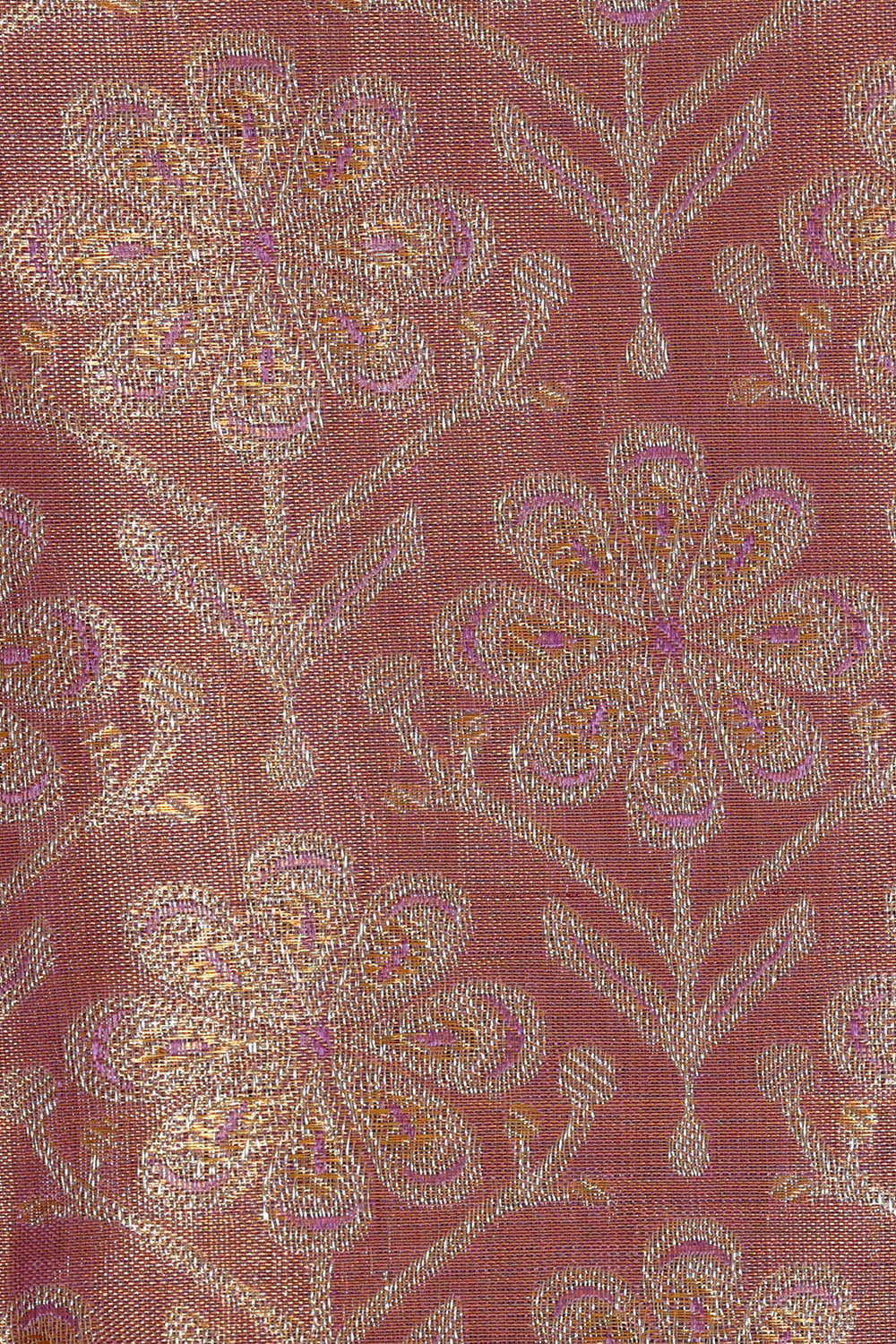 Image of Kanchipattu Lavender Tissue Brocade Saree